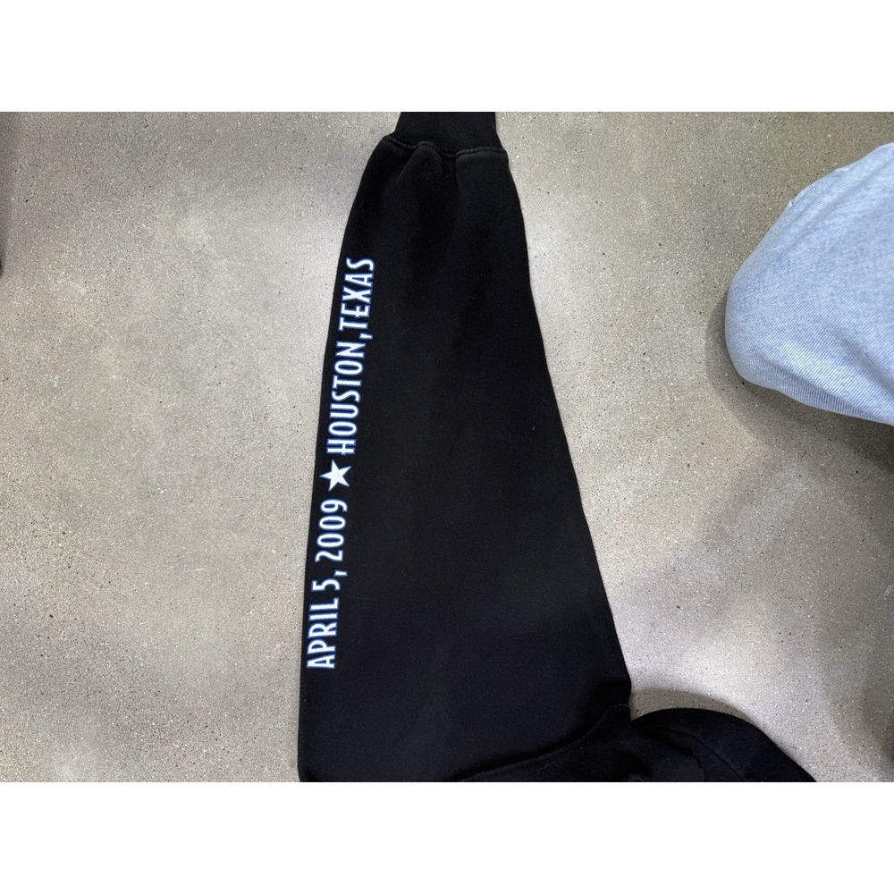 WWE Y2K 2009 Pre Shrunk Wrestlemania 25th Anniversary Black Hoodie Size M - Picture 9 of 15